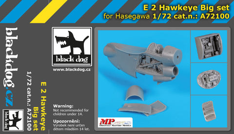 ブラックドッグ A72100 1/72 E-2 ホークアイ ビッグ （ハセガワ用）