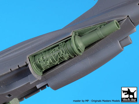 ブラックドッグ A72104 1/72 T-4 (練習機) エンジン+電子機器 （ホビーボス用）