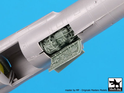 ブラックドッグ A72106 1/72 F-104 スターファイター 電子機器 + エンジン （ハセガワ用）