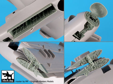 ブラックドッグ A72110 1/72 S2F トラッカー ビッグセット （ハセガワ用）