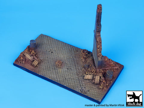 ブラックドッグ D72001 1/72 石畳の道(130x70mm)