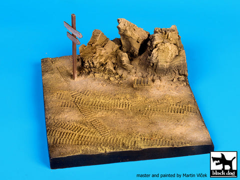 ブラックドッグ D72003 1/72 アフリカ ベース