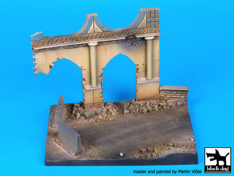 ブラックドッグ D72005 1/72 イラク 街 ベース