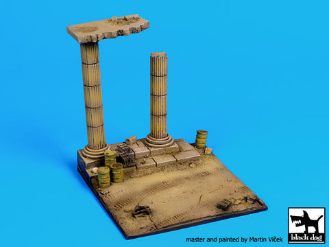 ブラックドッグ D72007 1/72 アフリカの柱 ベース