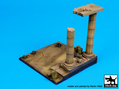 ブラックドッグ D72007 1/72 アフリカの柱 ベース