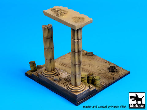 ブラックドッグ D72007 1/72 アフリカの柱 ベース
