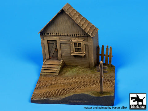 ブラックドッグ D72008 1/72 ロシアの建物 ベース