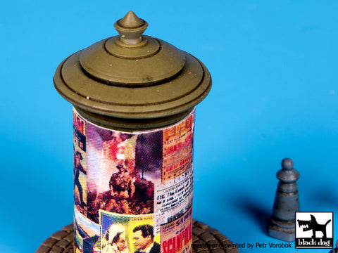 ブラックドッグ D72011 1/72 ポスターピラー ドイツ・イタリア