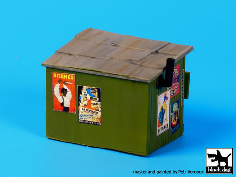 ブラックドッグ D72015 1/72 キオスク-タバコ/新聞