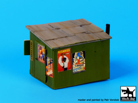 ブラックドッグ D72015 1/72 キオスク-タバコ/新聞