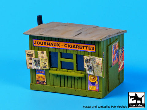 ブラックドッグ D72015 1/72 キオスク-タバコ/新聞