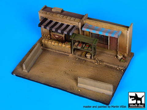 ブラックドッグ D72017 1/72 中近東マーケットベース