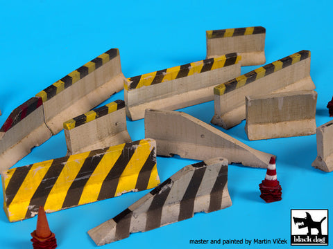 ブラックドッグ D72026 1/72 路上封鎖物 ロードブロック