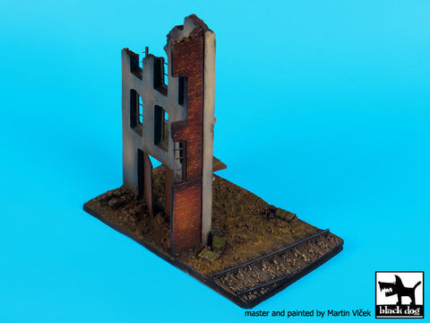 ブラックドッグ D72028 1/72 鉄道基地のある廃墟工場