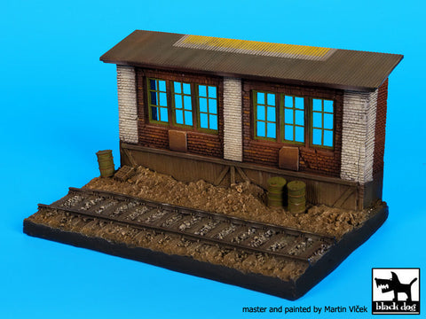 ブラックドッグ D72030 1/72 鉄道 駅 ベース