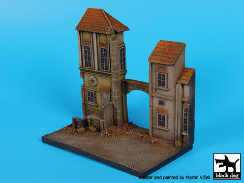 ブラックドッグ D72031 1/72 街 WWII ベース