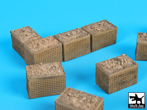 ブラックドッグ D72033 1/72 サンドバッグ型装甲壁（HESCO） 2