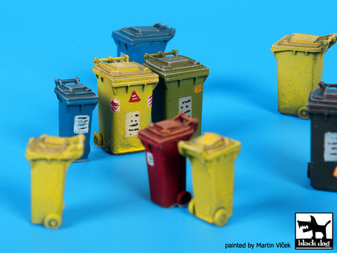 ブラックドッグ D72041 1/72 ゴミ箱