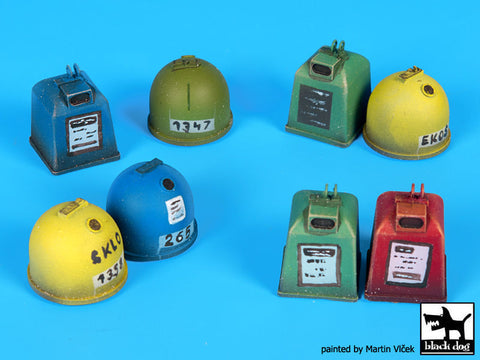 ブラックドッグ D72042 1/72 整理されたゴミ箱