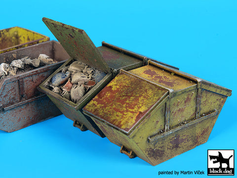 ブラックドッグ D72044 1/72 ガレキのコンテナ