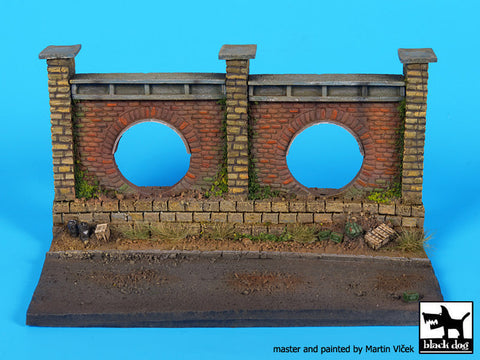 ブラックドッグ D72056 1/72 ベトナム フエ ストリート ベース