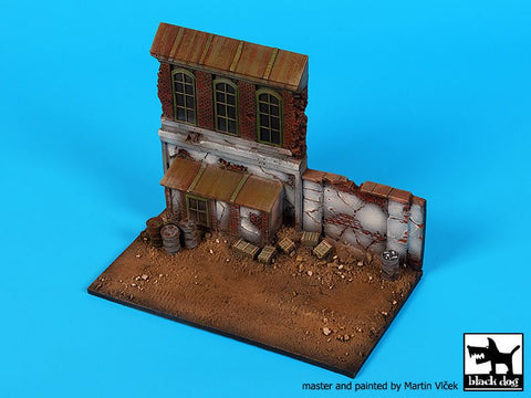 ブラックドッグ D72058 1/72 ファクトリーホール ベース