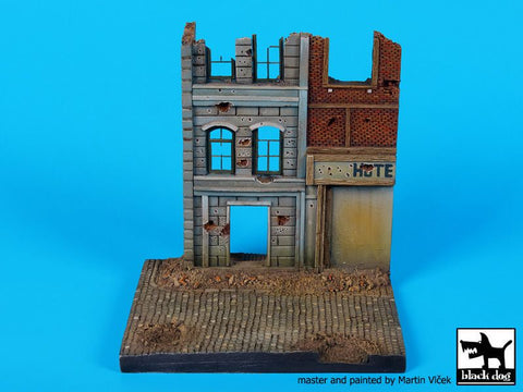 ブラックドッグ D72059 1/72 ベルリンの街路 ベース