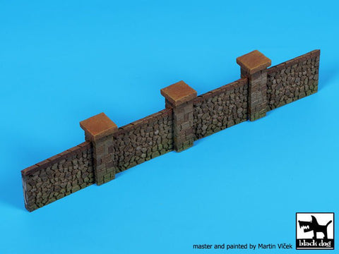 ブラックドッグ D72062 1/72 石の壁