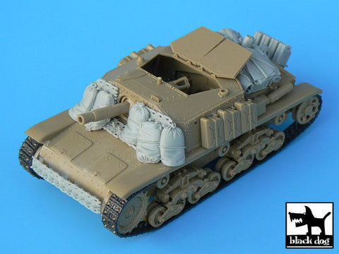 ブラックドッグ T35004 1/35 イタリア M40-75/18セモベンテ アクセサリーセット