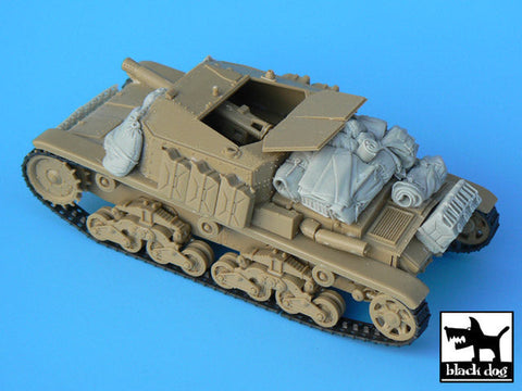 ブラックドッグ T35004 1/35 イタリア M40-75/18セモベンテ アクセサリーセット