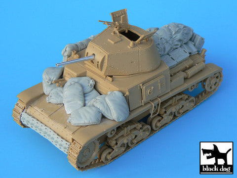 ブラックドッグ T35005 1/35 イタリア カーロアルマート アクセサリーセット