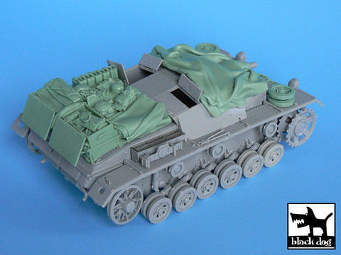 ブラックドッグ T35009 1/35 ドイツ III号突撃砲 C/D型 アクセサリーセット