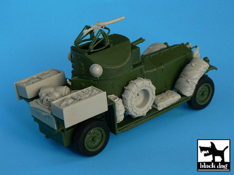ブラックドッグ T35013 1/35 イギリス ロールスロイス装甲車1920年型 砂漠型 アクセサリーセット