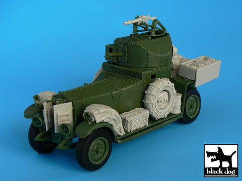 ブラックドッグ T35013 1/35 イギリス ロールスロイス装甲車1920年型 砂漠型 アクセサリーセット