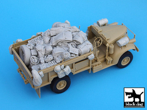 ブラックドッグ T35015 1/35 イギリス SAS デザートシボレー アフリカ アクセサリーセット