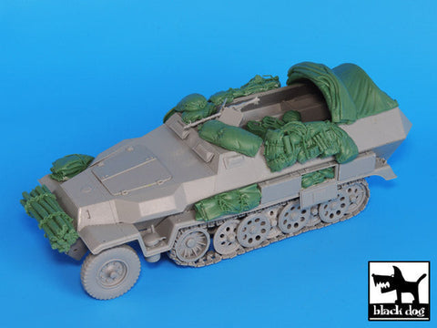ブラックドッグ T35018 1/35 ドイツ Sd.kfz251C型ハーフトラック アクセサリーセット