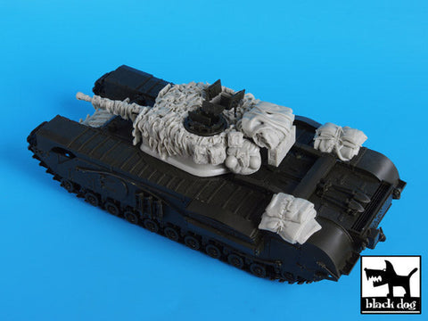 ブラックドッグ T35020 1/35 イギリス チャーチルMk.VII戦車 アクセサリーセット
