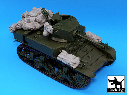 ブラックドッグ T35027 1/35 アメリカ M3A1スチュアート軽戦車 アクセサリーセット