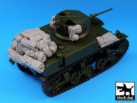 ブラックドッグ T35027 1/35 アメリカ M3A1スチュアート軽戦車 アクセサリーセット