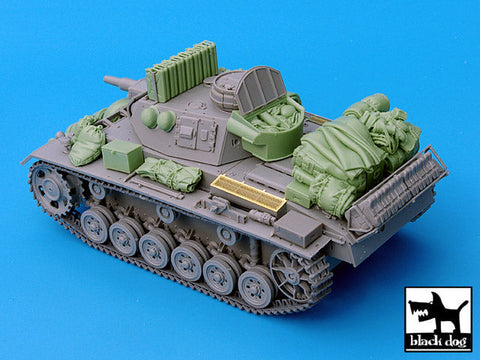 ブラックドッグ T35030 1/35 ドイツ III号戦車N型 アクセサリーセット
