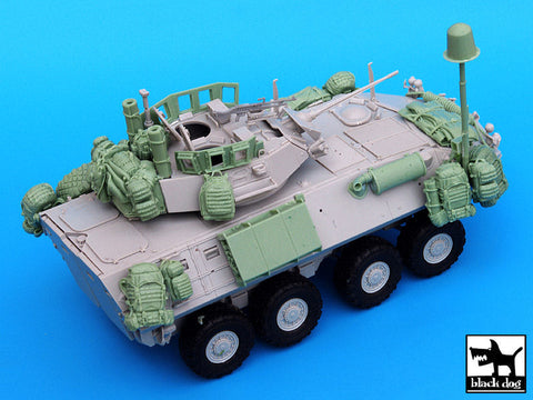 ブラックドッグ T35038 1/35 現用アメリカ海兵隊 LAV A2装甲車 アクセサリーセット