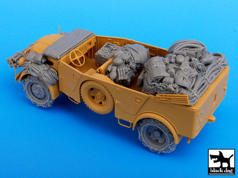 ブラックドッグ T35042 1/35 ドイツ シュタイヤー1500A用乗用車(フルバージョン)