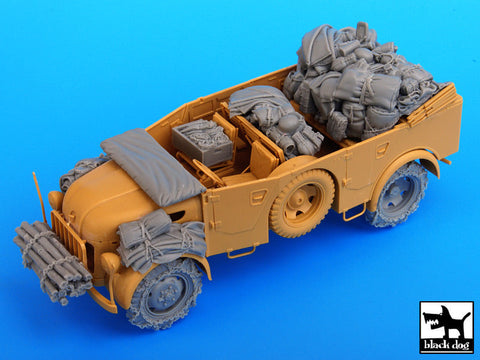 ブラックドッグ T35042 1/35 ドイツ シュタイヤー1500A用乗用車(フルバージョン)