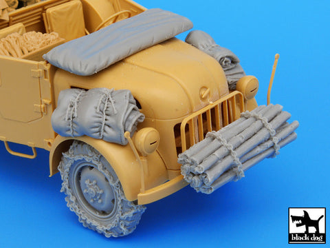 ブラックドッグ T35043 1/35 ドイツ シュタイヤー1500A用乗用車 アクセサリーセット