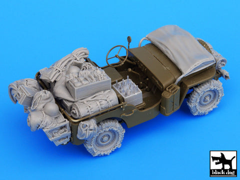 ブラックドッグ T35044 1/35 アメリカ ジープ アクセサリーセット(フルバージョン)