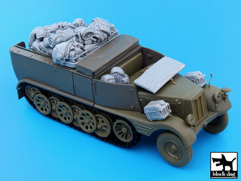 ブラックドッグ T35052 1/35 ドイツ Sd.Kfz11ハーフトラック アクセサリーセット