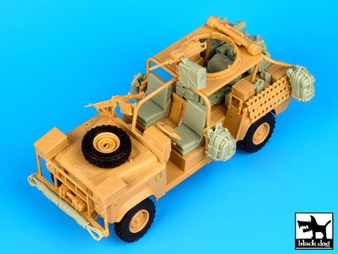 ブラックドッグ T35065 1/35 現用アメリカ 第75レンジャー連隊 ランドローバー（RSOV） アクセサリーセット