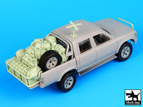 ブラックドッグ T35066 1/35 現用アメリカ スペシャルフォース ピックアップトラック アクセサリーセット