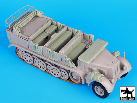 ブラックドッグ T35073 1/35 ドイツ Sd.Kfz8ハーフトラック アクセサリーセット