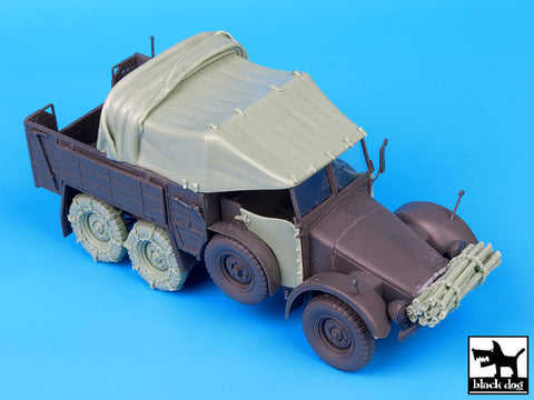 ブラックドッグ T35074 1/35 クルップ・プロッツェ アクセサリーセット ビッグ